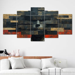 Fragmented Perception Portrait - NicheCanvas