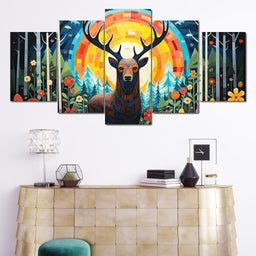 Enchanted Forest Sentinel - NicheCanvas