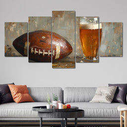 Gridiron Cheers to Victory - NicheCanvas