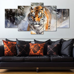 Winter Majesty in Stride - NicheCanvas