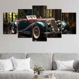 Pristine Classic Car - NicheCanvas