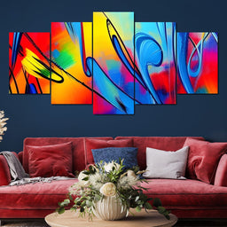 Colorful Contemporary Art 030 - Johanjjf - NicheCanvas