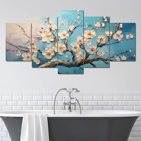 Blooming Almond Tree Wildrose Creations NicheCanvas