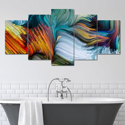 The Blend of Liquid Color - NicheCanvas