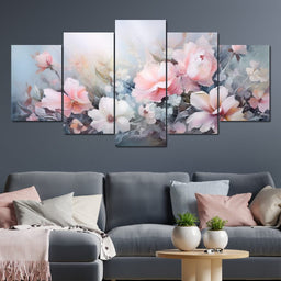 Blossoming Serenity in Nature - NicheCanvas