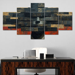 Fragmented Perception Portrait - NicheCanvas