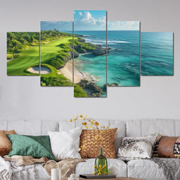 Emerald Shores Serenade - NicheCanvas