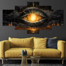 Eyes on the Midnight Castle - Raven Blackwood - NicheCanvas