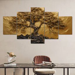 Golden Tree of Life - NicheCanvas