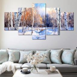 Christmas Morning Walk - NicheCanvas