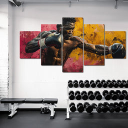 Golden Fury of the Ring - NicheCanvas