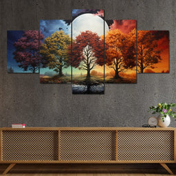 Four Seasons Forest - NicheCanvas