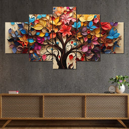 Four Seasons of the Tree of Life - NicheCanvas