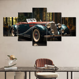 Pristine Classic Car - NicheCanvas