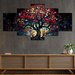 Four Seasons of the Tree of Love - NicheCanvas