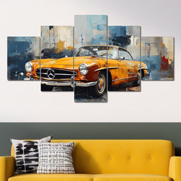 Retro Golden Classics - NicheCanvas