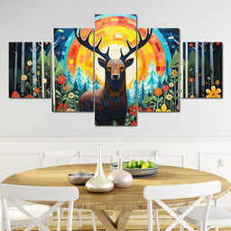 Enchanted Forest Sentinel - NicheCanvas