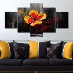 Amber Ignite in Nocturne - NicheCanvas