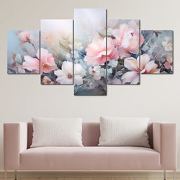 Blossoming Serenity in Nature - NicheCanvas