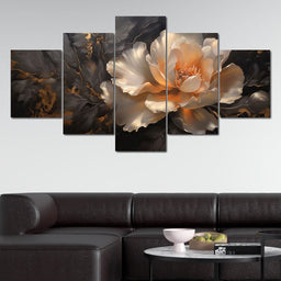 Ethereal Bloom in Twilight - NicheCanvas