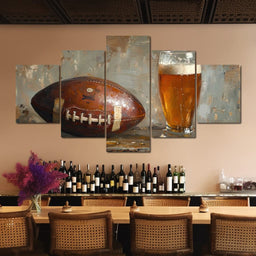 Gridiron Cheers to Victory - NicheCanvas