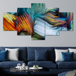 The Blend of Liquid Color - NicheCanvas