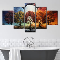 Four Seasons Forest - NicheCanvas