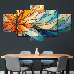 Amber Waves of Petal Patterns - Cole Williams - NicheCanvas