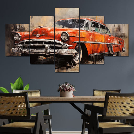Car Collection 12 - Rider Art Canvas Print