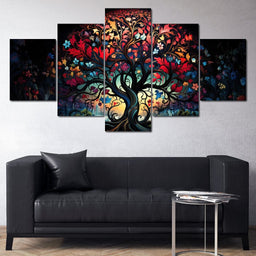 Four Seasons of the Tree of Love - NicheCanvas