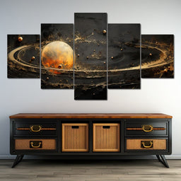 Golden Morningstar - Tanni Cylon - NicheCanvas