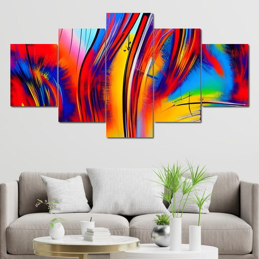 Abstract Grass - Johanjjf Canvas Print