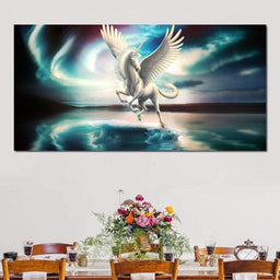 Northern Light Unicorn - NicheCanvas