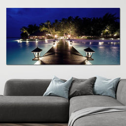 Night Vacation - NicheCanvas