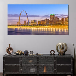 St Louis Skyline - NicheCanvas