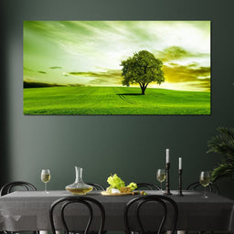 Green Prairie - NicheCanvas