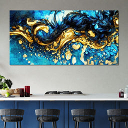 Abstract Ink Illustration - NicheCanvas