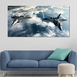 F-22 Raptors - NicheCanvas
