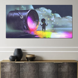 Puddle of Ink - NicheCanvas