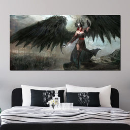 Dark Crow General - NicheCanvas