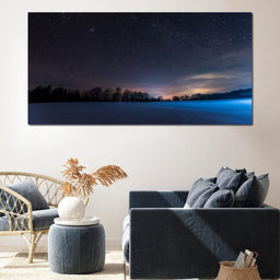 Carpathian Mountains at Night - NicheCanvas