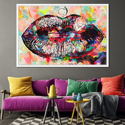  Kiss Pop Art 2 - Mateo - NicheCanvas