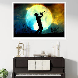 Space Trumpeter - ABConcepts - NicheCanvas