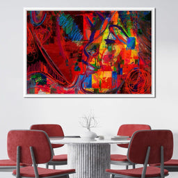 Kiss - Qusay-Art - NicheCanvas