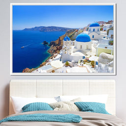 Santorini - NicheCanvas