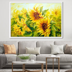 Beautiful Sunflowers - NicheCanvas