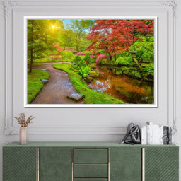 Japanese Garden - NicheCanvas