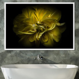 Yellow Backyard Flowers - Brian Carson - NicheCanvas