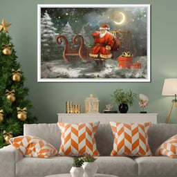 Christmas Night - NicheCanvas