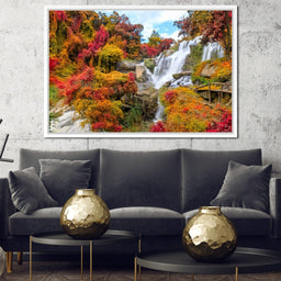 Mae Klang Waterfall - NicheCanvas